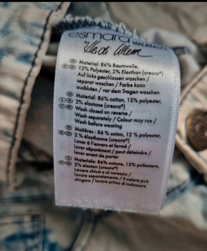 Jeans effet délavé taille 46 super skinny fit - photo numéro 8