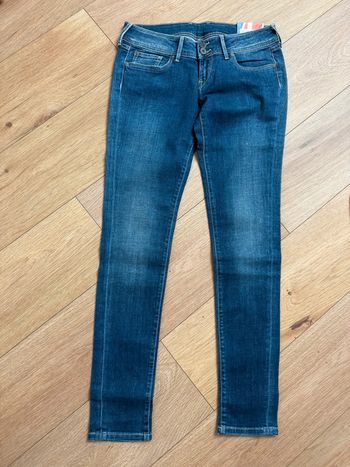 Pantalon jean skinny Pépé Jeans bleu en W30 L32 NEUF