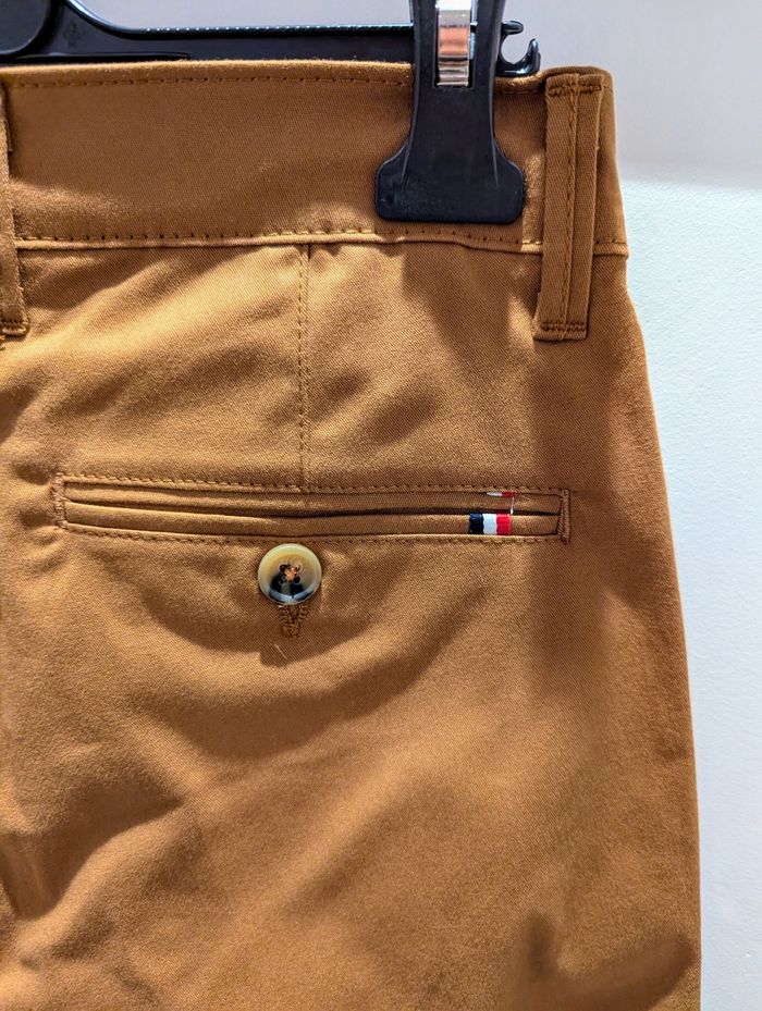 Bermuda St Etienne chino camel Taille 48 - photo numéro 4