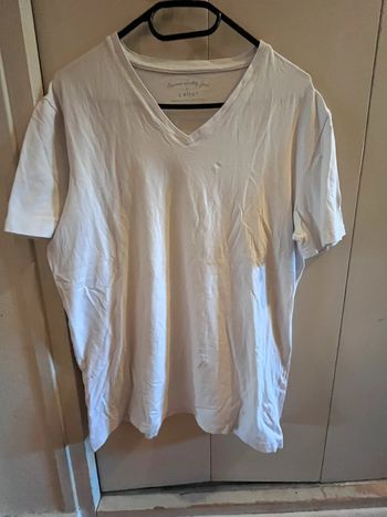 T-shirt blanc Celio taille L