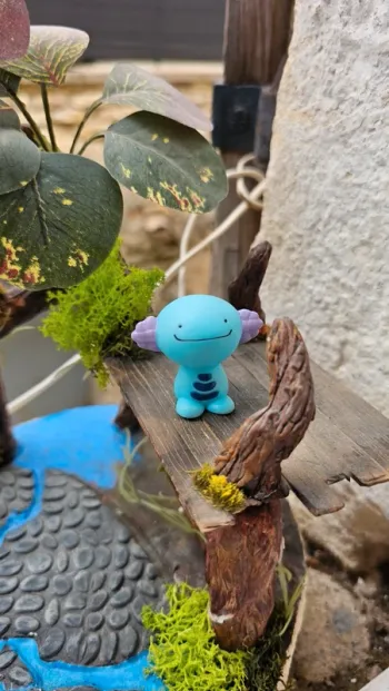 Super figurine Pokemon Nintendo finger puppet axoloto