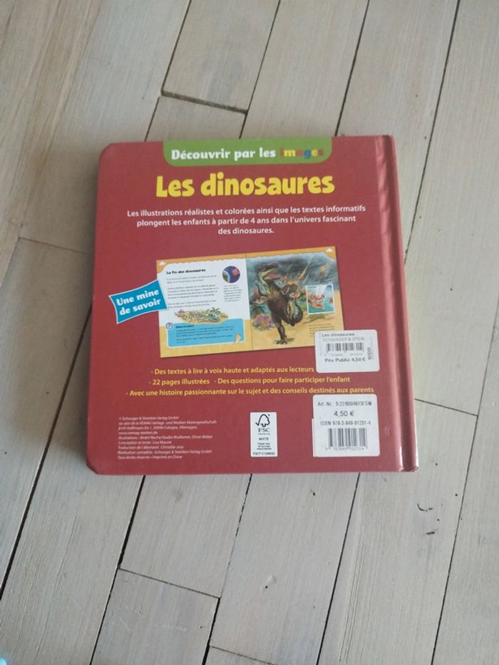Livre les dinosaures - photo numéro 2