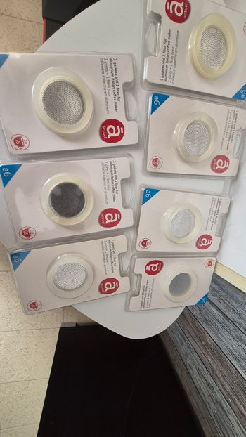Lot de joints et filtres pour cafetière italienne 5€la pièce 
