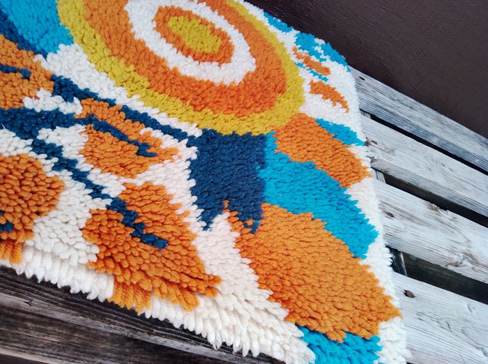 Tapis vintage 70's - photo numéro 3