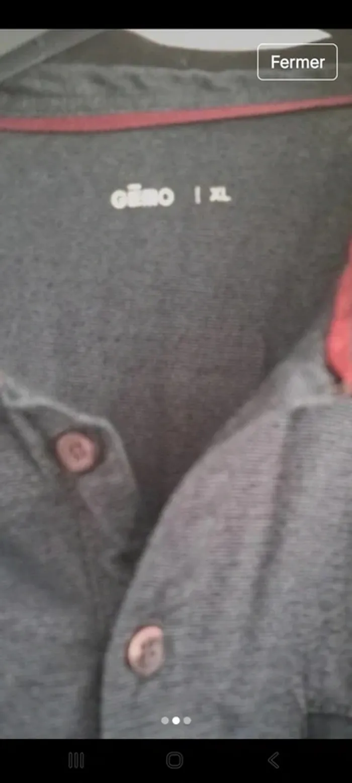 Polo homme Gémo XL - photo numéro 2
