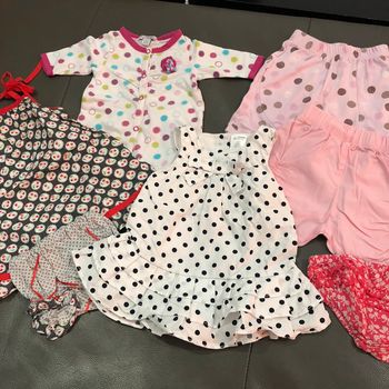 Lot de vêtements bébé fille été 1 mois