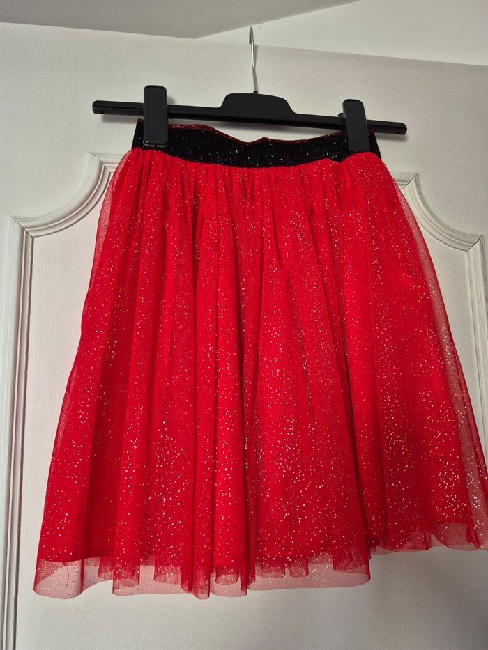 Jupe tulle rouge 10 ans - photo numéro 4