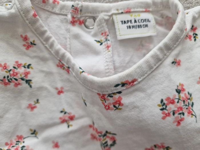 Combicourte écru à fleurs - 18M - TAO (BE) - photo numéro 11