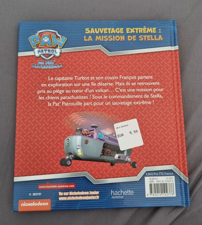 Livre pat patrouille : sauvetage extrême, la mission de Stella - photo numéro 2