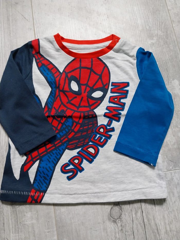 Tee shirt ML 6 mois marvel - photo numéro 4