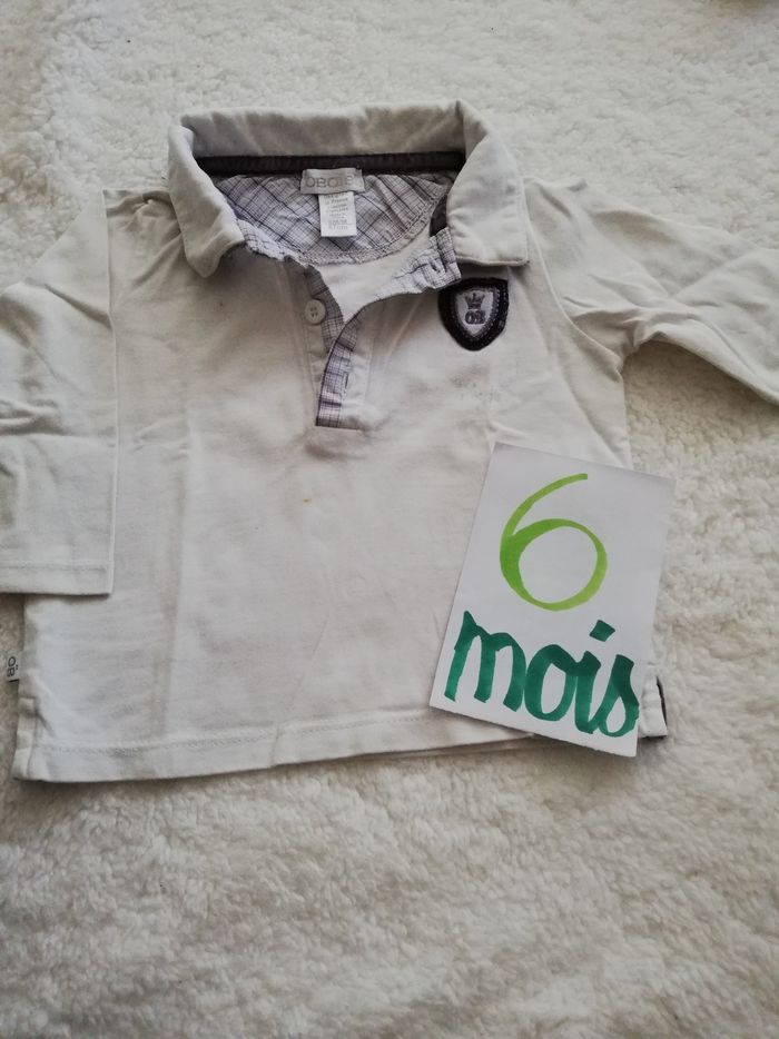 Donne Polo manche longue garçon 6 mois obaibi