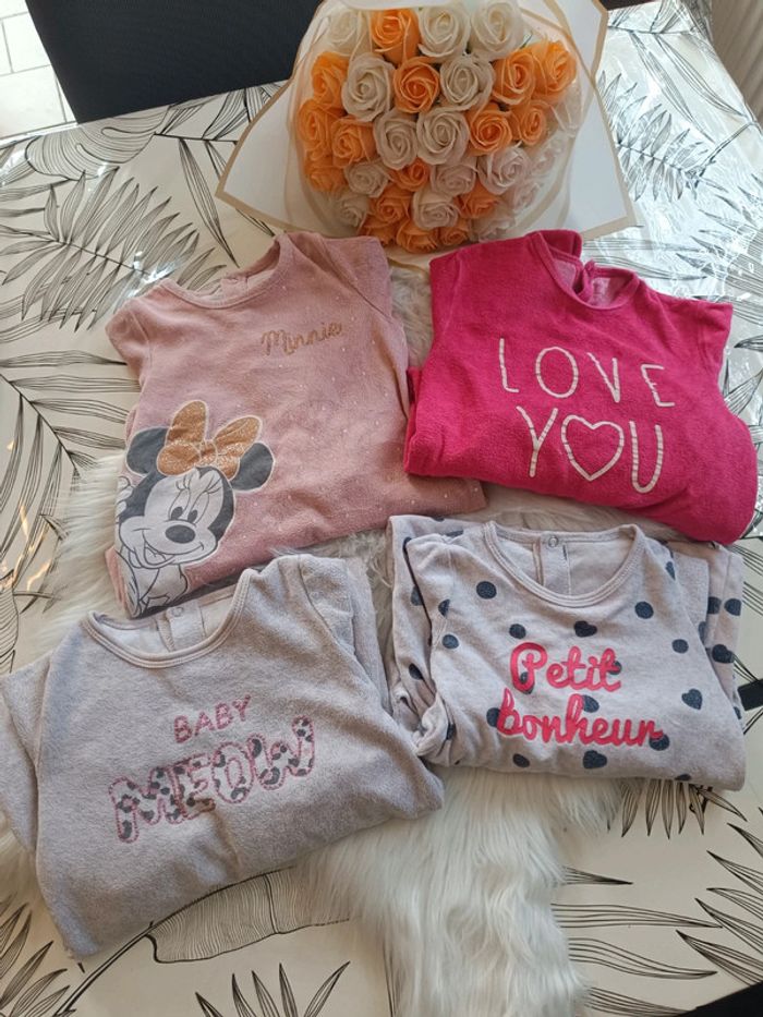 Lot pyjama bébé fille