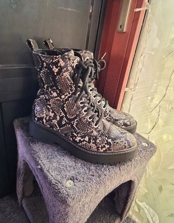 Bottines serpent