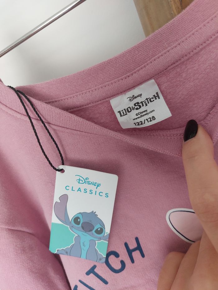 Sweat pull fille Stitch Disney 8 ans - photo numéro 2