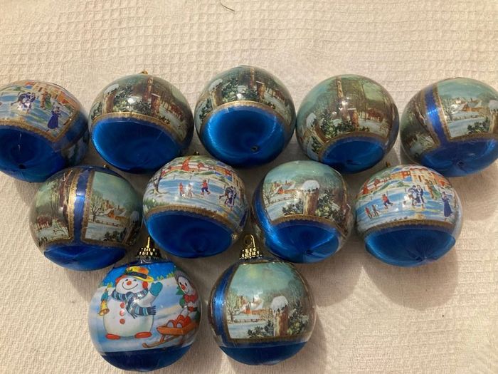Lot de 12 boules de Noël 🎅