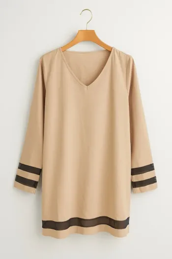 Robe beige Shein – Élégante & confortable – Taille XL 👗