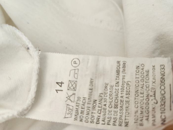 T-shirt blanc Levi's Taille 14ans / XS - photo numéro 7