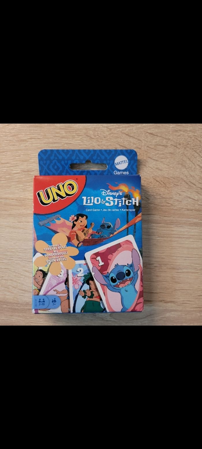 Jeu de carte uno