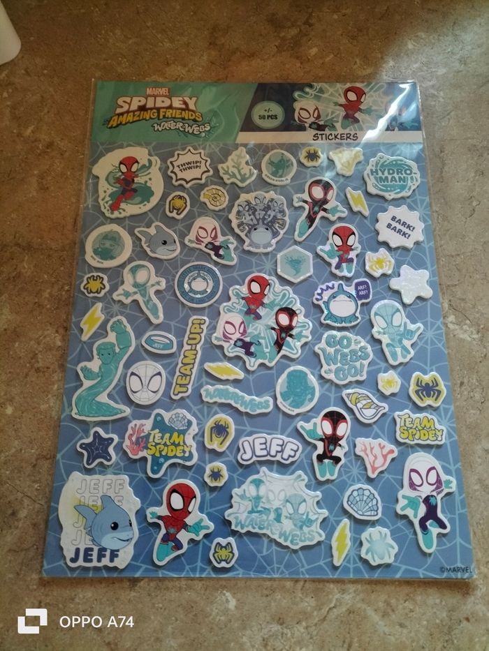 Disney Junior 🧡 Stickers Spidey