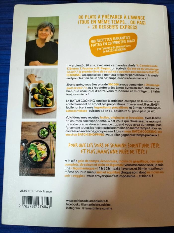 Livre de batch cooking - photo numéro 2