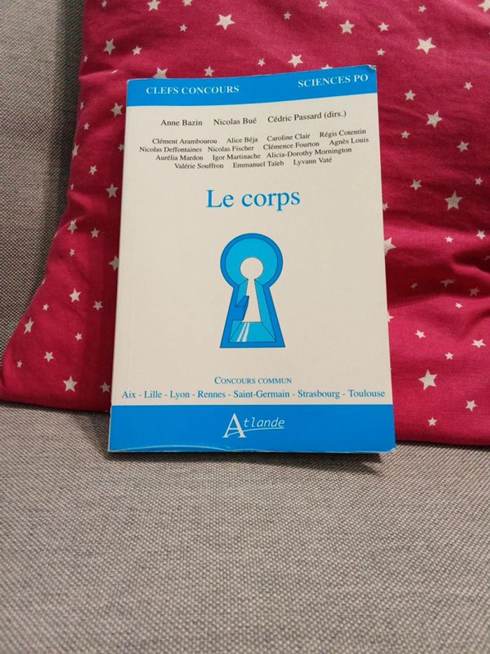 Le corps - clefs concours sciences po