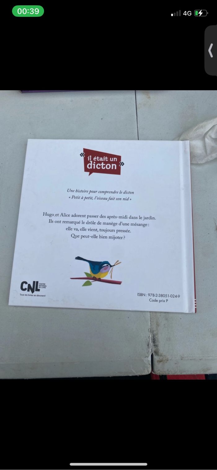 Livre petit à petit l’oiseau fait son nid - photo numéro 2