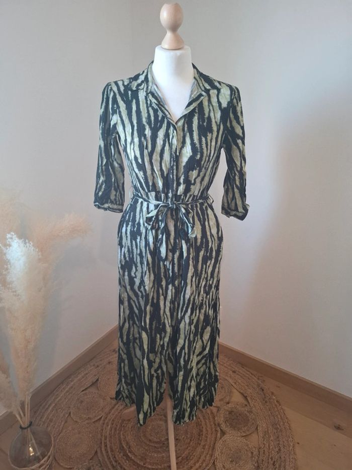 Robe longue chic boutonnée Costes taille S 36 - photo numéro 8