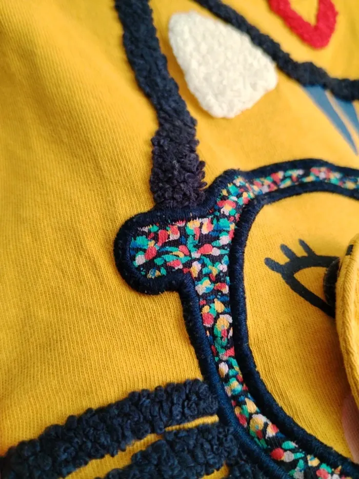 T-shirt manches longues chat'lut DPAM 8 ans - photo numéro 6