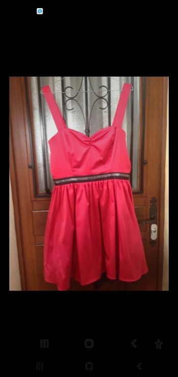 Robe rouge magnifique Noël