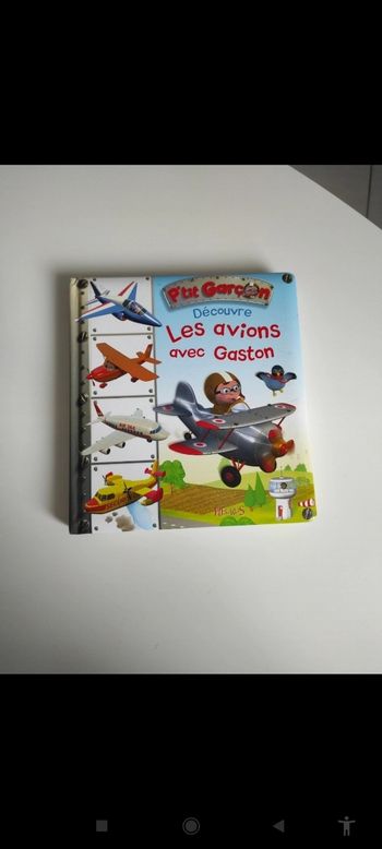 Livre p tit garçon les avions