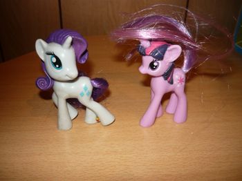Lot de 2 poneys