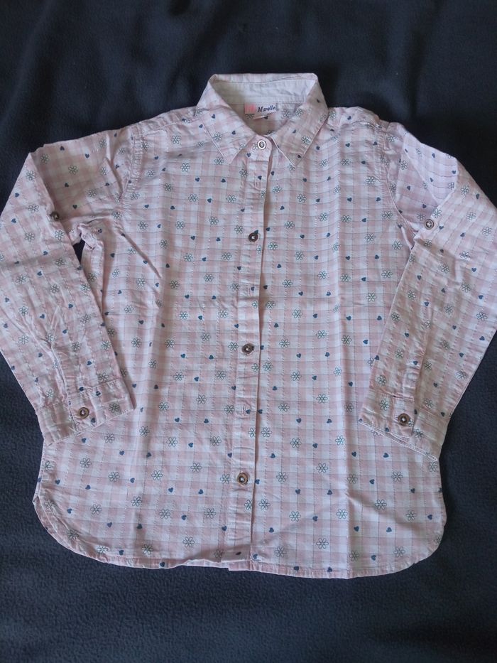 Chemise Lili marelle 10 ans
