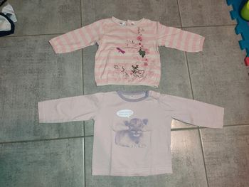 Lot de tee-shirt manches longues 18 mois