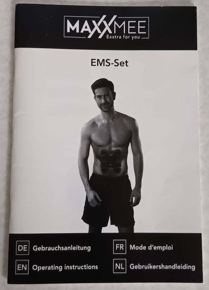 MAXXMEE Stimulation musculaire pour le ventre, les jambes, les fesses avec patch - photo numéro 3