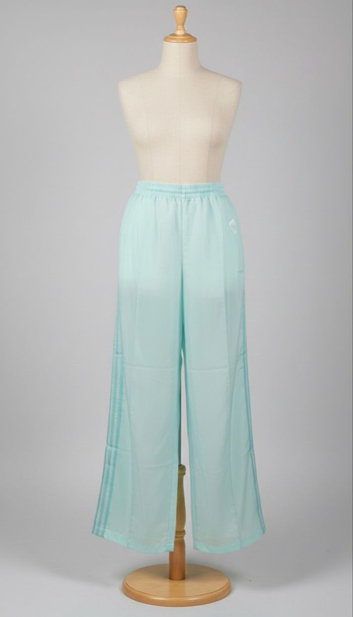 Neuf avec étiquette - Adidas Originals - Pantalon Large Sheer TP - Taille M - Vert Menthe