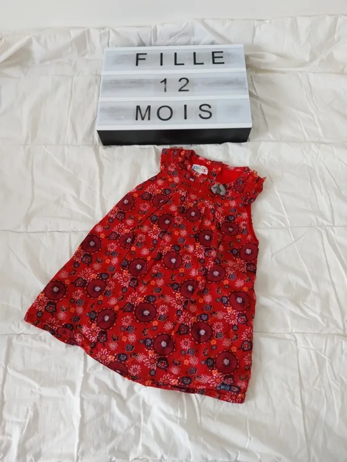 Robe fille 12 mois La compagnie des petits