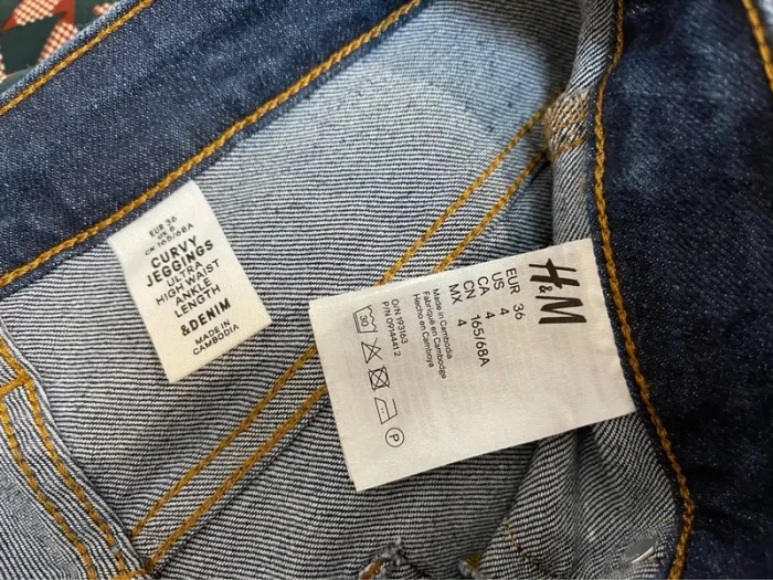 Superbe Jean taille haute slim 🌸 H&M 36 - photo numéro 5