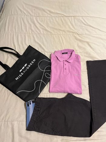 Pantalon homme Burton 42 et polo mise au Green XXL