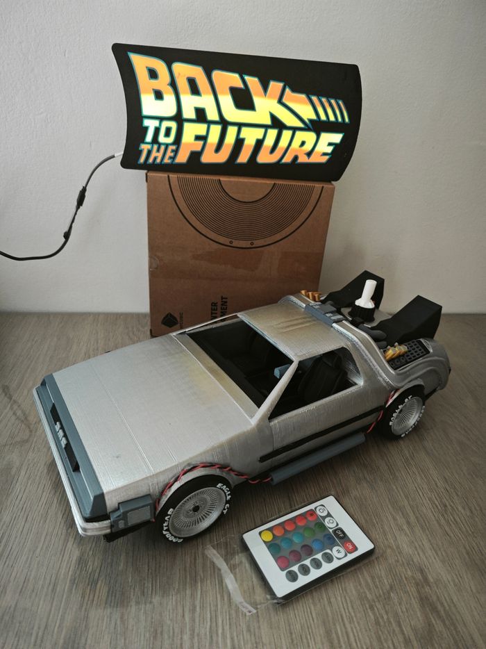 Delorean impression 3d - photo numéro 1