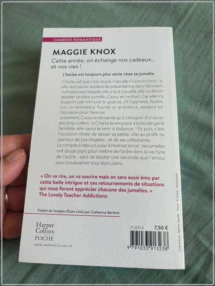 Livre de poche cette année, on échange nos cadeaux et nos vies de maggie knox - photo numéro 2