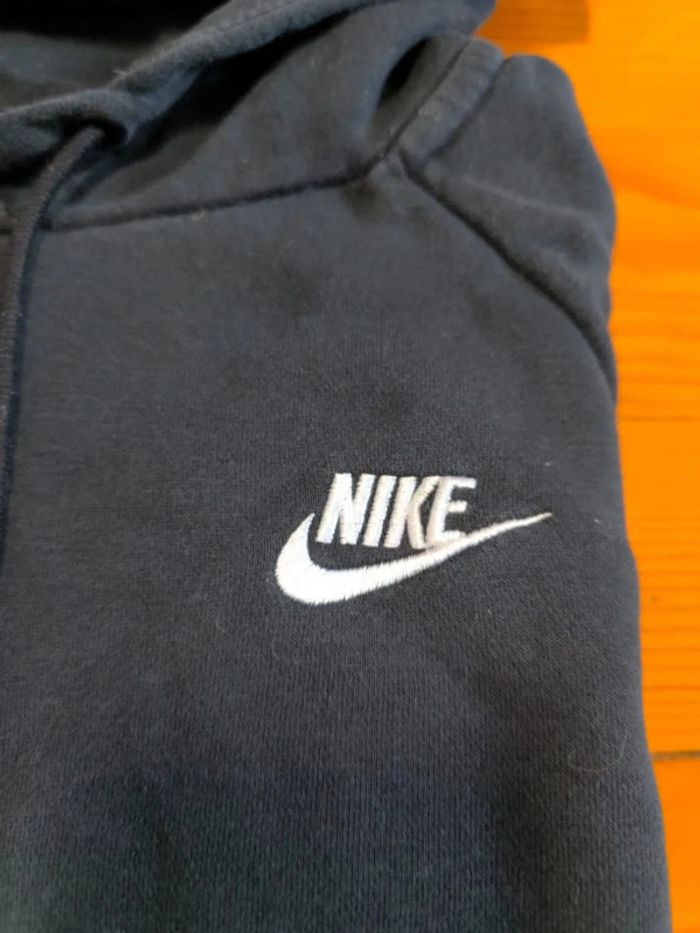 Sweat à capuche Nike - Noir - Logo brodé - Taille S - photo numéro 4