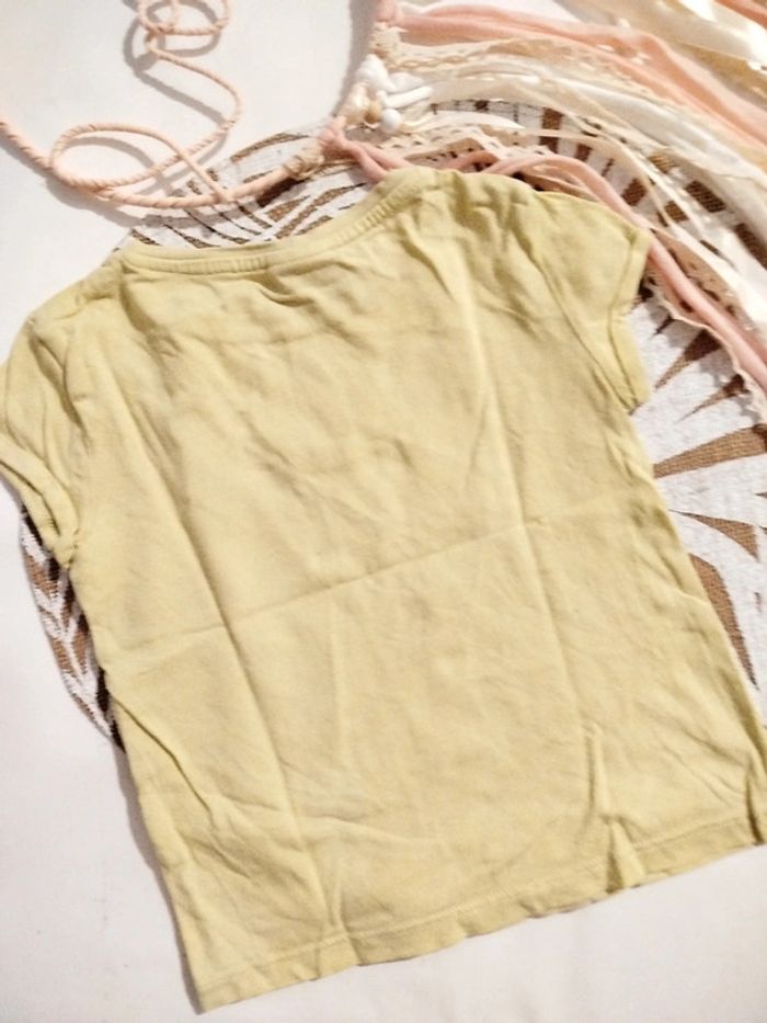 T-shirt message imprimé 2 ans 86 cm TAO Tape à l'oeil - photo numéro 3