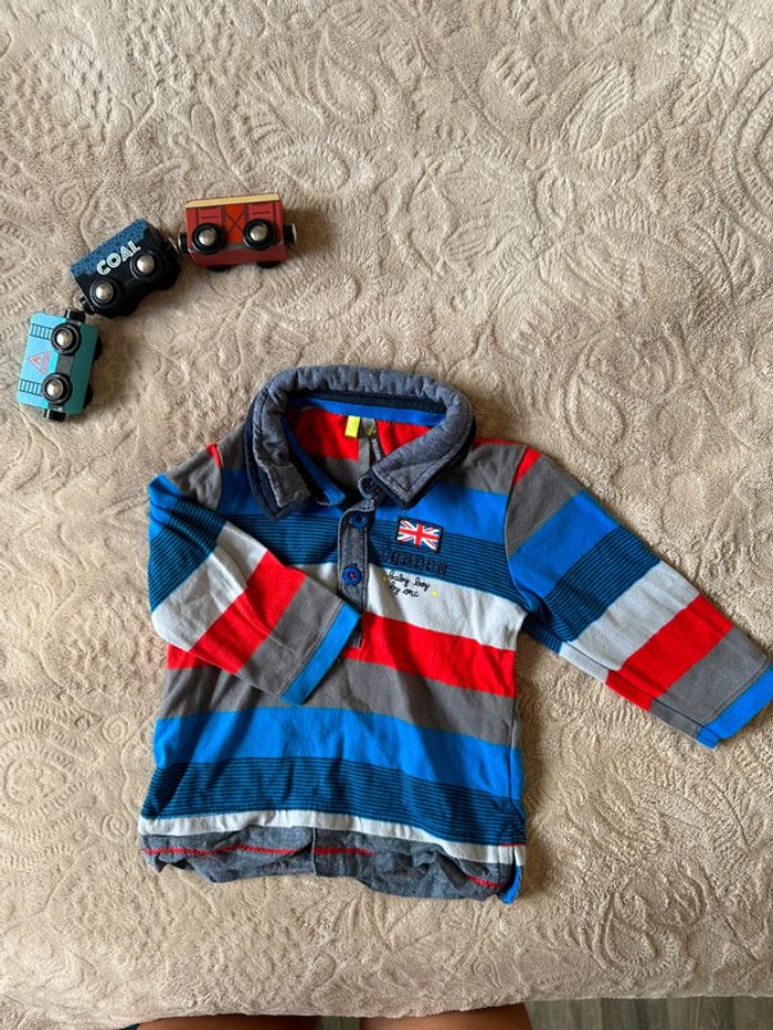 Polo en coton garçon 9 mois/71 cm Orchestra