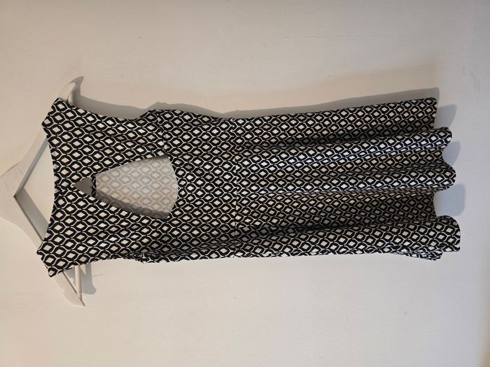 Robe Patineuse à Motifs Géométriques - photo numéro 4