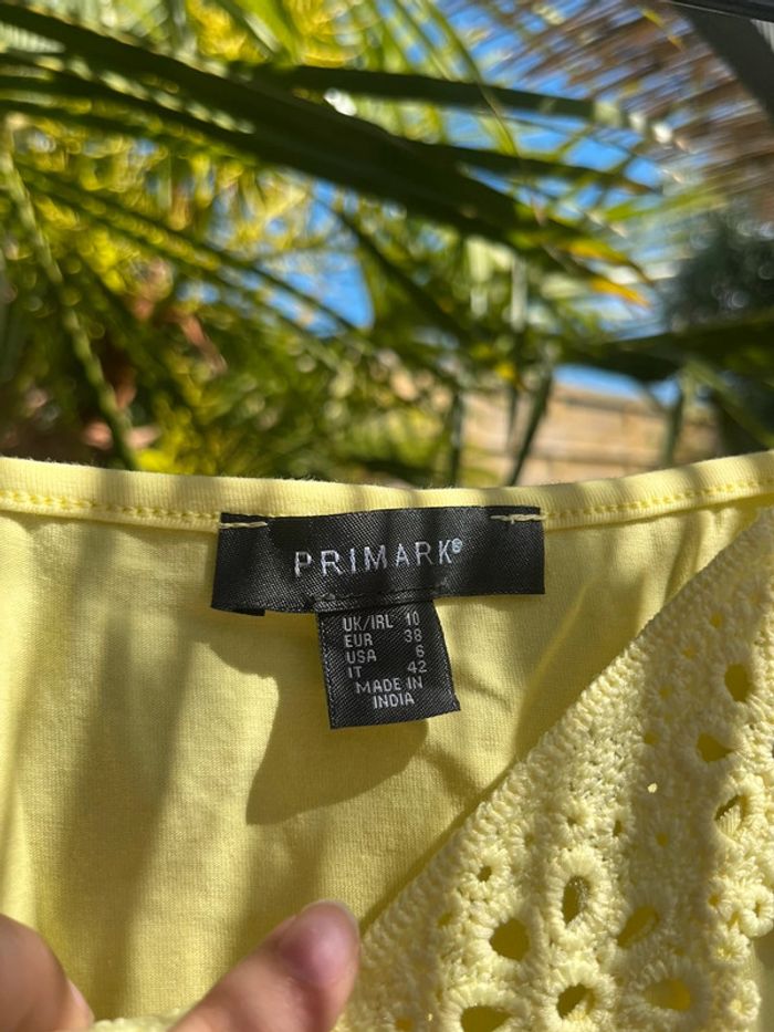 Débardeur Primark jaune - photo numéro 3
