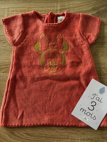 Robe pull Minnie DISNEY t.3m
