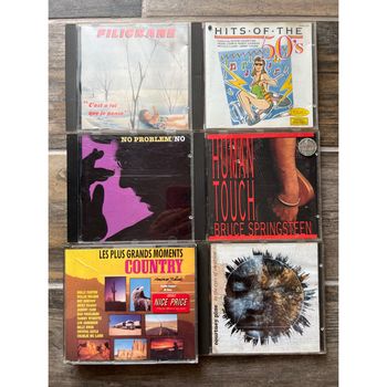Lot de 6 CD