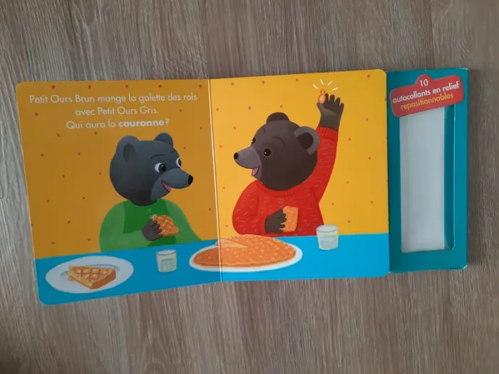 Livre petit ours brun - photo numéro 3