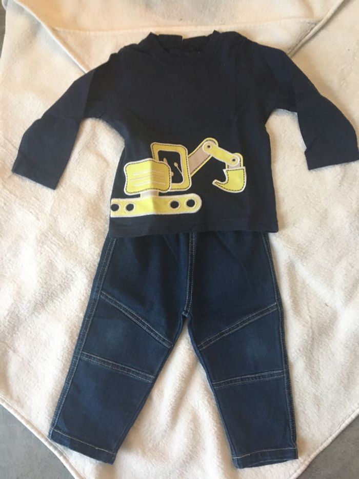 Ensemble jean tee shirt
