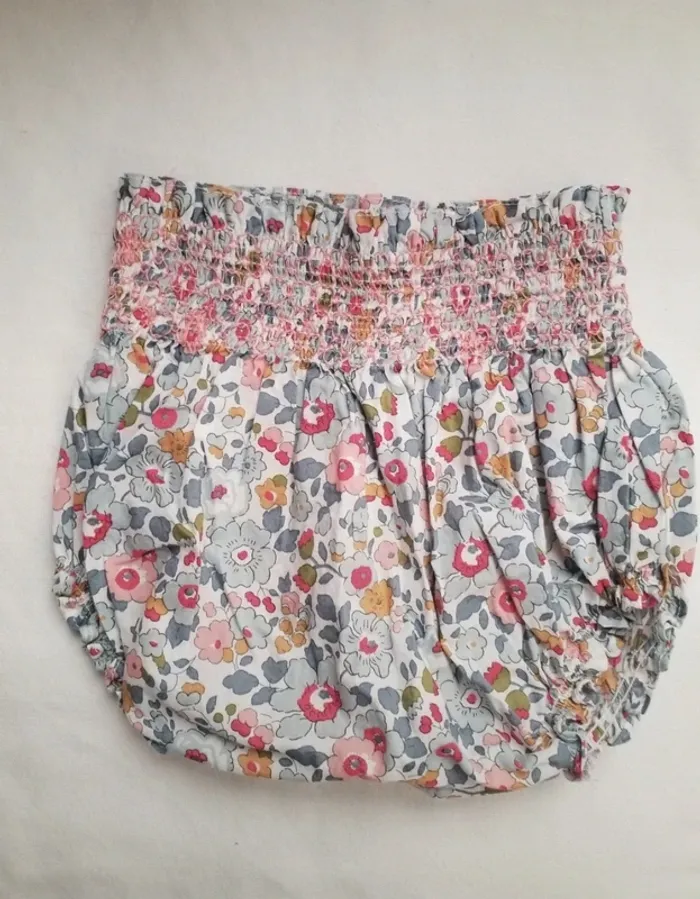 Body et bloomer cyrillus liberty besty porcelaine - photo numéro 4